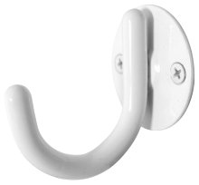 Frakkekrog enkelt A-5 hvid